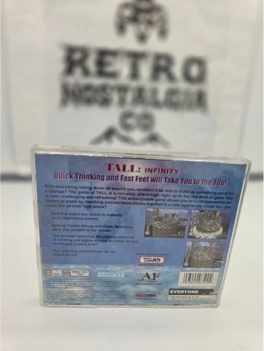 Tall Infinity CIB for Playstation 1